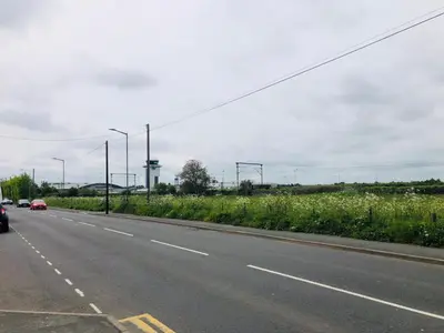a highway with a car driving down the road at AC Lounge 119a in Rochford