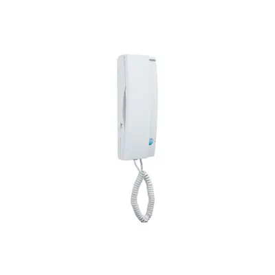 a white phone hanging on a wall at Luxury Apartment with king-size Bed in Central Cambridge - easy walk to Station and City Centre in Cambridge