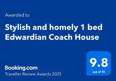 a blue sign with the words jewish and humanity bed edmonton coach house at Stylish and homely 1 bed Edwardian Coach House in Colchester