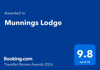 a blue screen with the number of minutes logged in at Munnings Lodge Apartment in Mendham