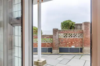 a view from a window of a brick wall at 2 Bed in Felixstowe oc-m30281 in Felixstowe