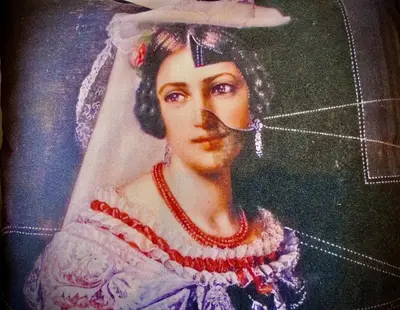 a painting of a woman in a wedding dress at 5 Bedroom House - DISC0UNTS - Parking, Contractors, Crew, Group, Family in Colchester