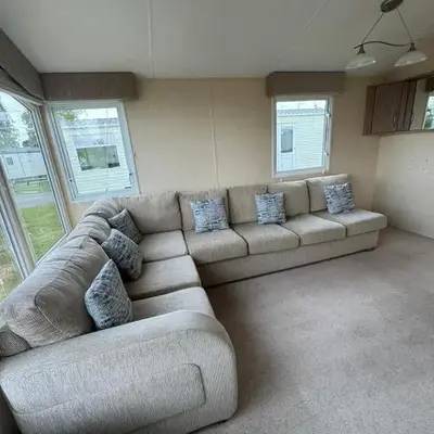 Lovely Caravan At Steeple Bay