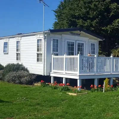 Sunny corner caravan