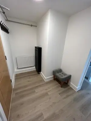 a living room with a couch and a chair at Modern Stay - Walk to Everything 4 in Ipswich