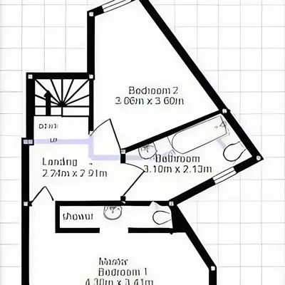 a floor plan of a house at Elegant, Victorian End of Terrace Town House in Southend-on-Sea