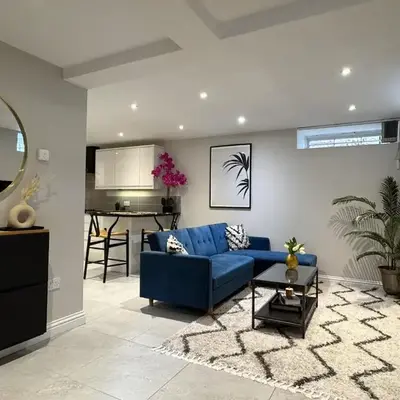 Central Bury Apartment with Private Entrance