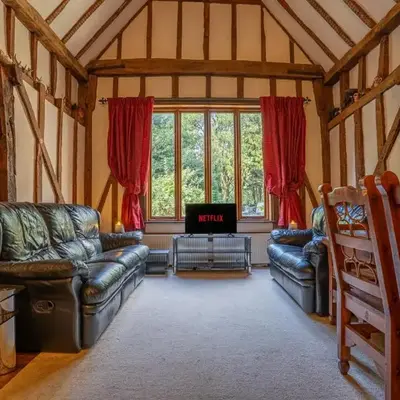 Group Stays 600-Year-Old Barn