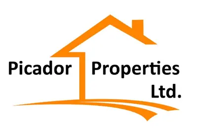 an illustration of a house and the words predator properties led at Thistle Cottage in Mildenhall