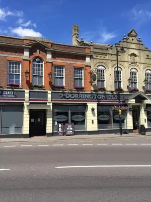 a building on the side of a street at The Dorrington in Halstead