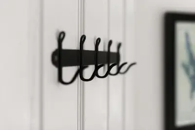 a door with a sign that sayspolice on it at Hertford Serviced Apartments in Hertford