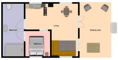 a floor plan of a building with diagrams at Wingfield Escapes in Diss