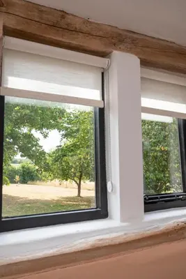 a window with a view of a tree at 1 Bed in Halesworth oc-bbb in Bramfield