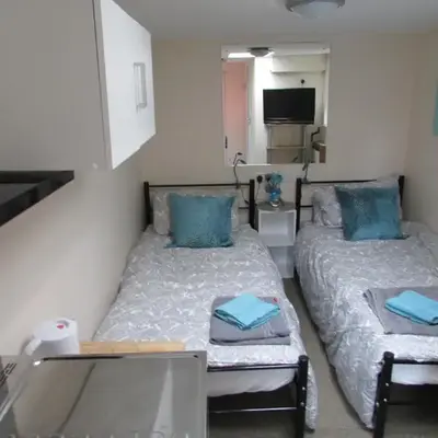Independent two bed en-suite annex