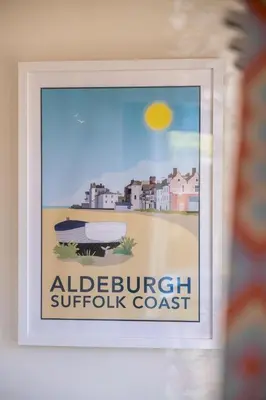 a picture of a sign for an adelaide suburb court at Winton Lodge in Aldeburgh