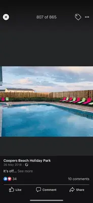 a screenshot of a website with a picture of a pool at DaisyChain 2 Getaways - The perfect place to Stay - Play - Getaway in East Mersea