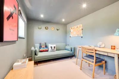a living room with a couch and a table at 4 Bed in Spexhall oc-fairs in Spexhall