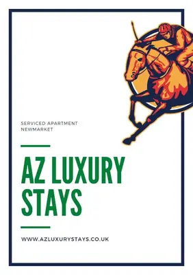 a logo for a z library stays at Two Bedroom Mansion House Apartment By AZ Luxury Stays Newmarket With Parking And WiFi in Newmarket