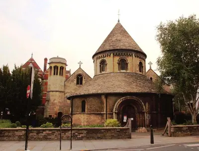 an old building with a tower and a church at CENTRAL, newly refurb 2 bed flat with FREE PARKING in Cambridge