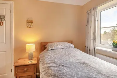 a bedroom with a bed and a window at 2 Bed in Halesworth oc-rect in Halesworth