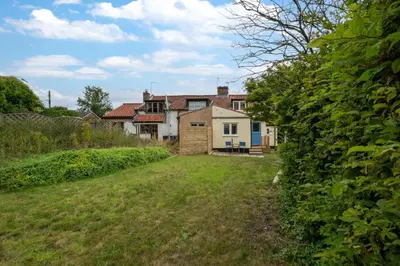 an empty yard in front of a house at 1 Bed in Wenhaston oc-jap in Wenhaston